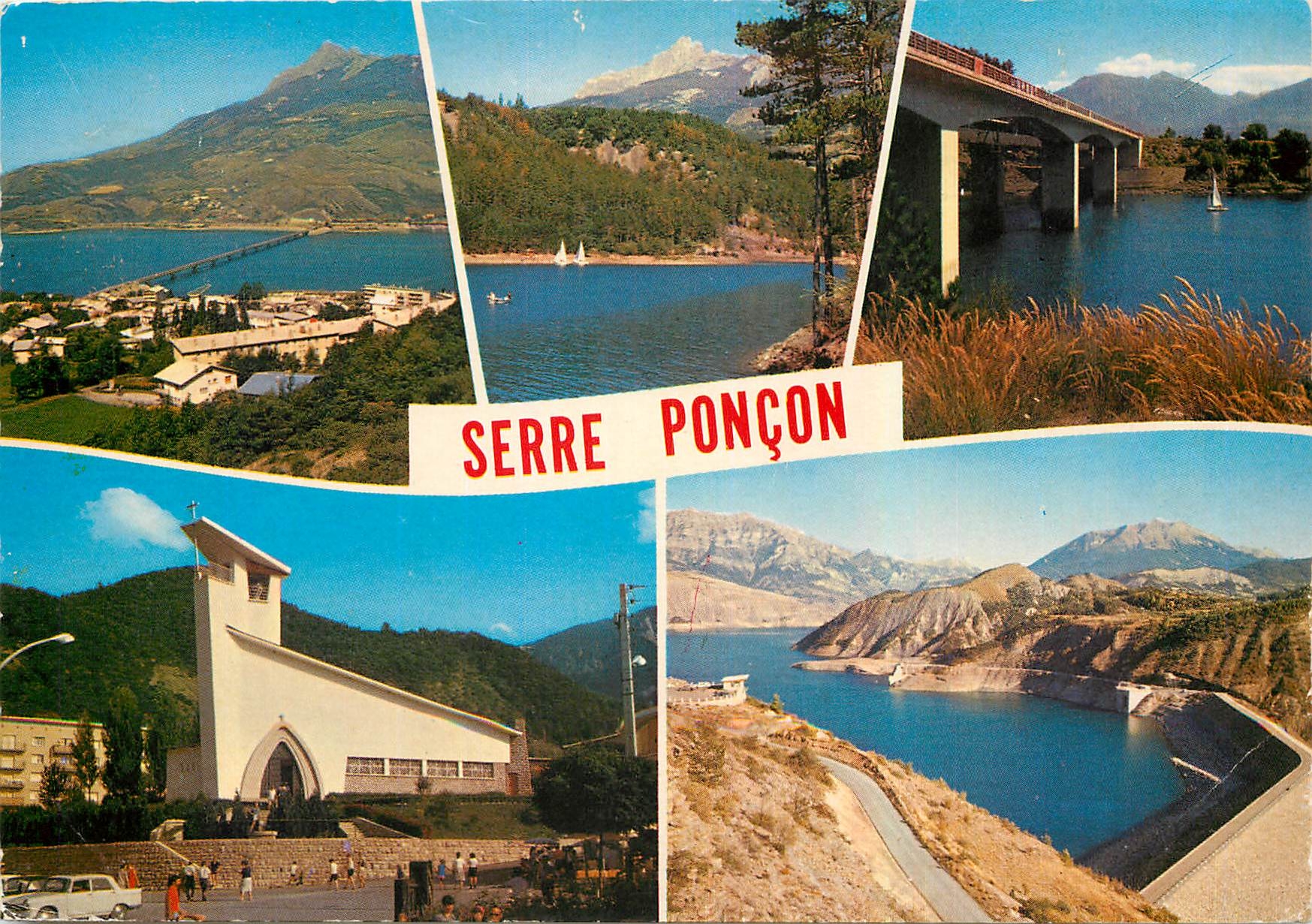Serre Ponçon — Lac de Serre-Ponçon — Éditions des Alpes (04000) — GAP