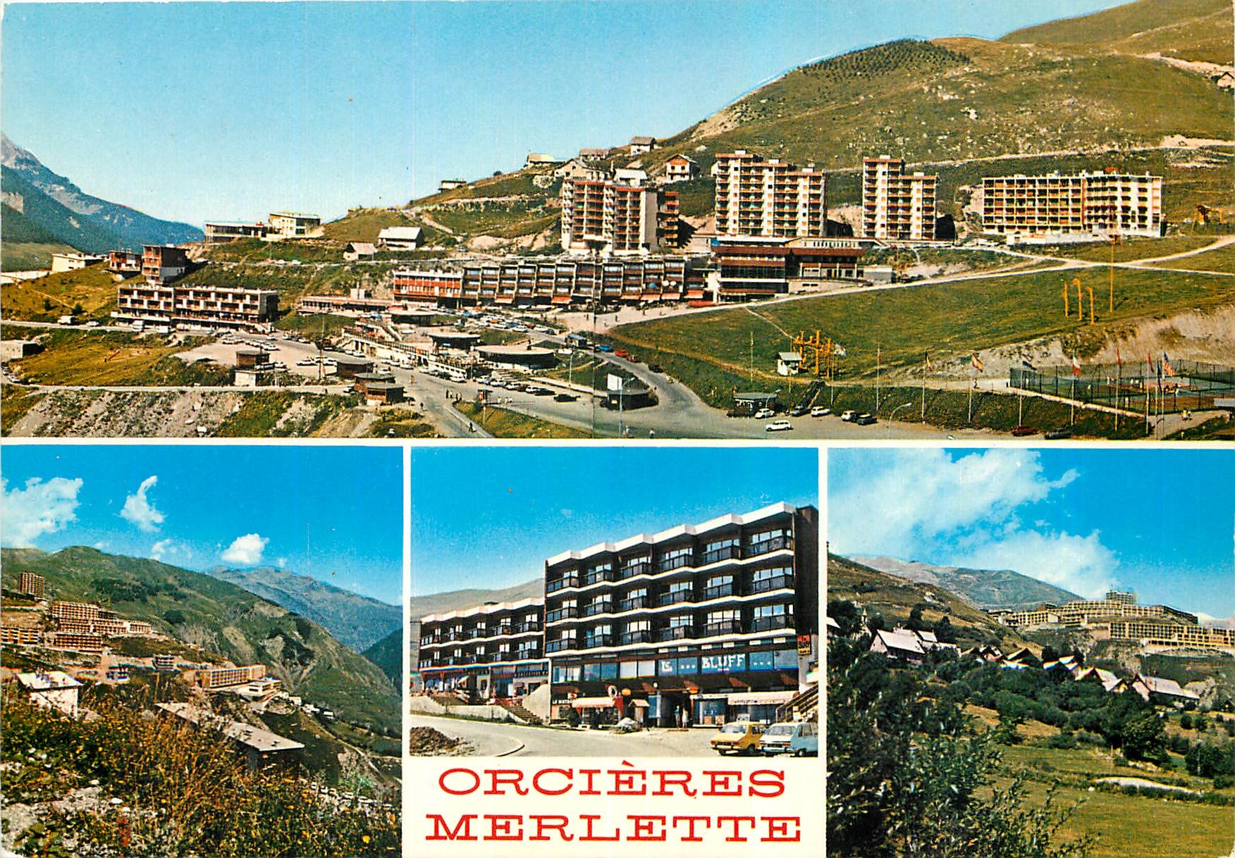 CPA Les Hautes Alpes Orcieres Merlette Vue panoramique 