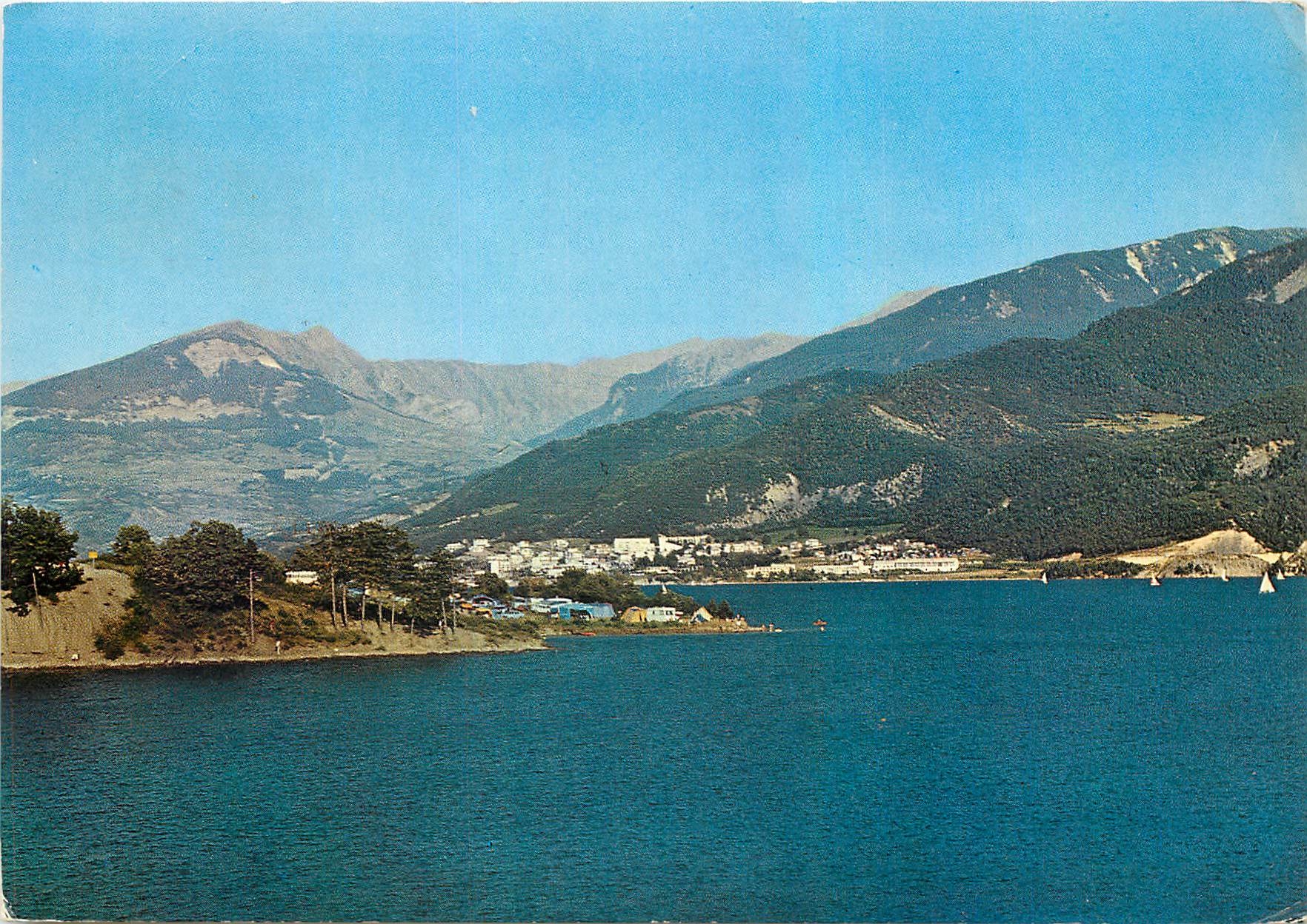 CPA Savines Le Lac Hautes Alpes Lac de Serre Poncon Ses Campings 