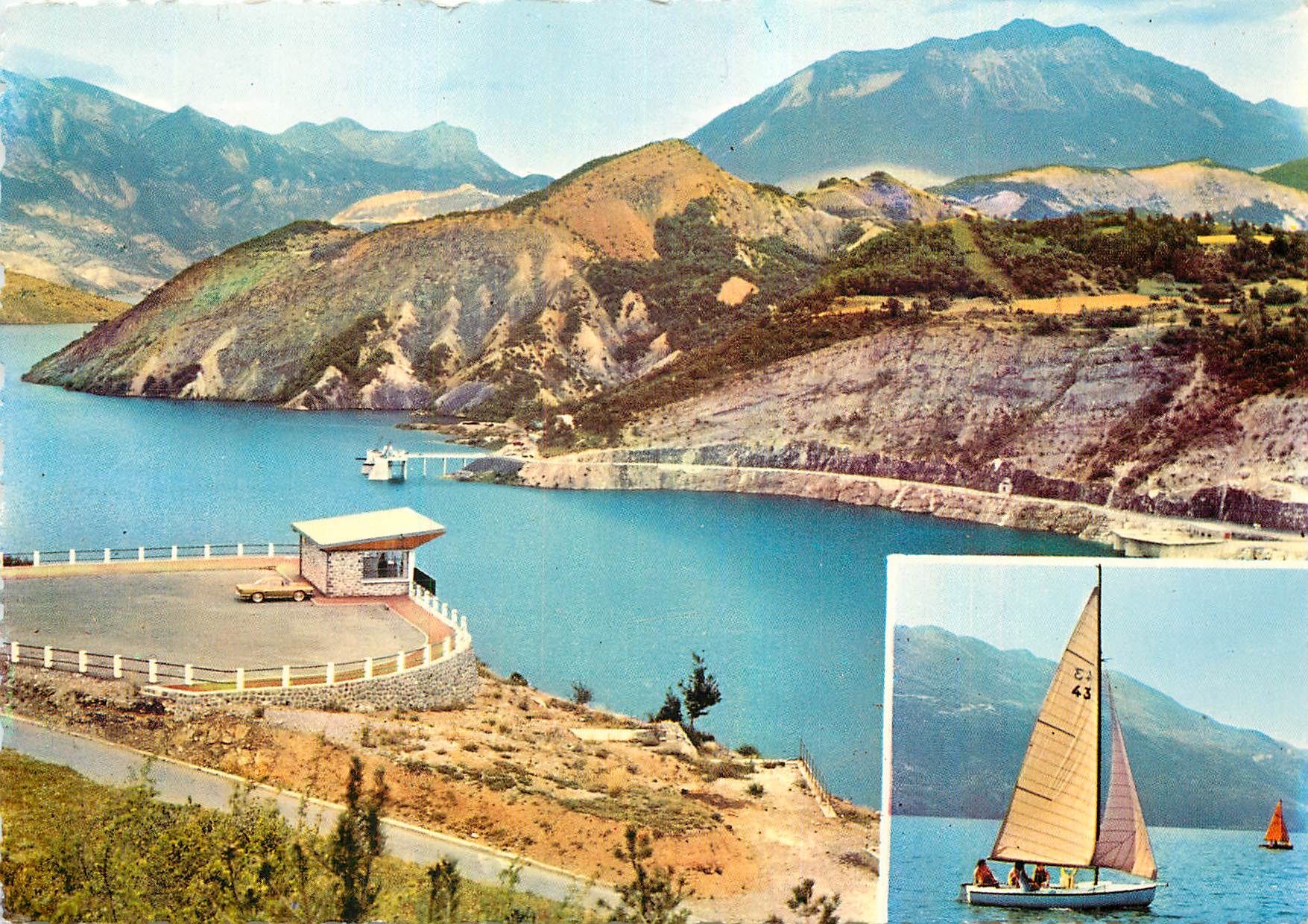 CPM Barrage et le Lac de Serre Poncon Le Belvedere 