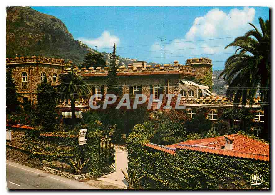 CPM La Cote d'Azur Theoule sur Mer Le Chateau Centre de Vacances du CCAF 