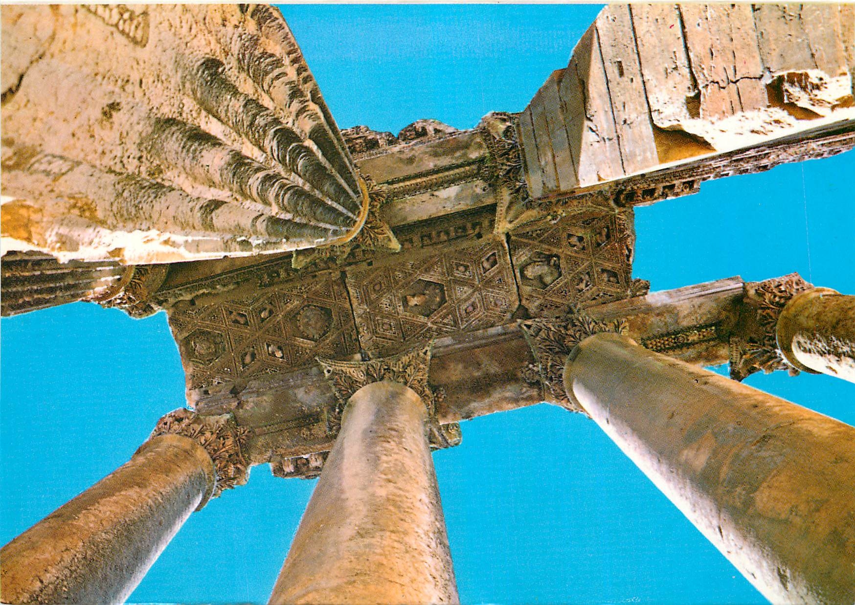 CPM Lebanon Temple de Bacchus Details du Plafond 