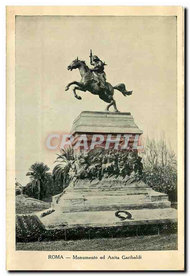 CPM Roma Monumento ad Anita Garibaldi 