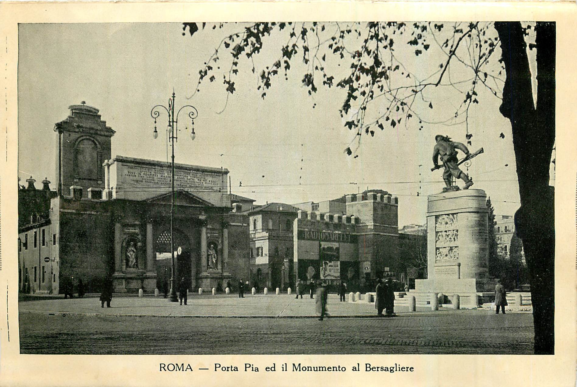 CPM Roma Porta Pia et il Monumento al bersagliere 