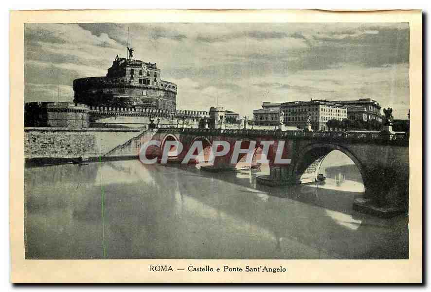 CPM Roma Castello e Pont Sant Angelo 