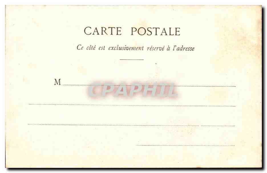 Principaute Monaco-Le Palais du Prince et la Taªte du Chien -CPA — Rückseite