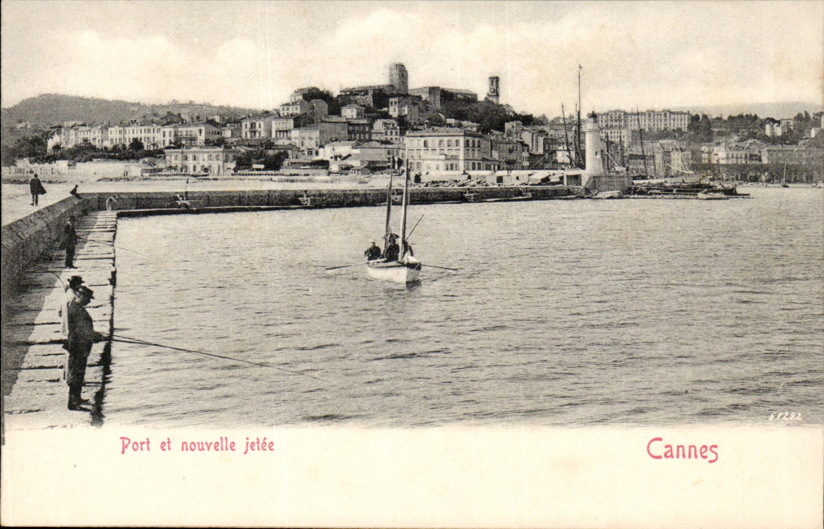 Port et nouvelle jetée — Cannes — éditeur non identifié, n° de série 6722