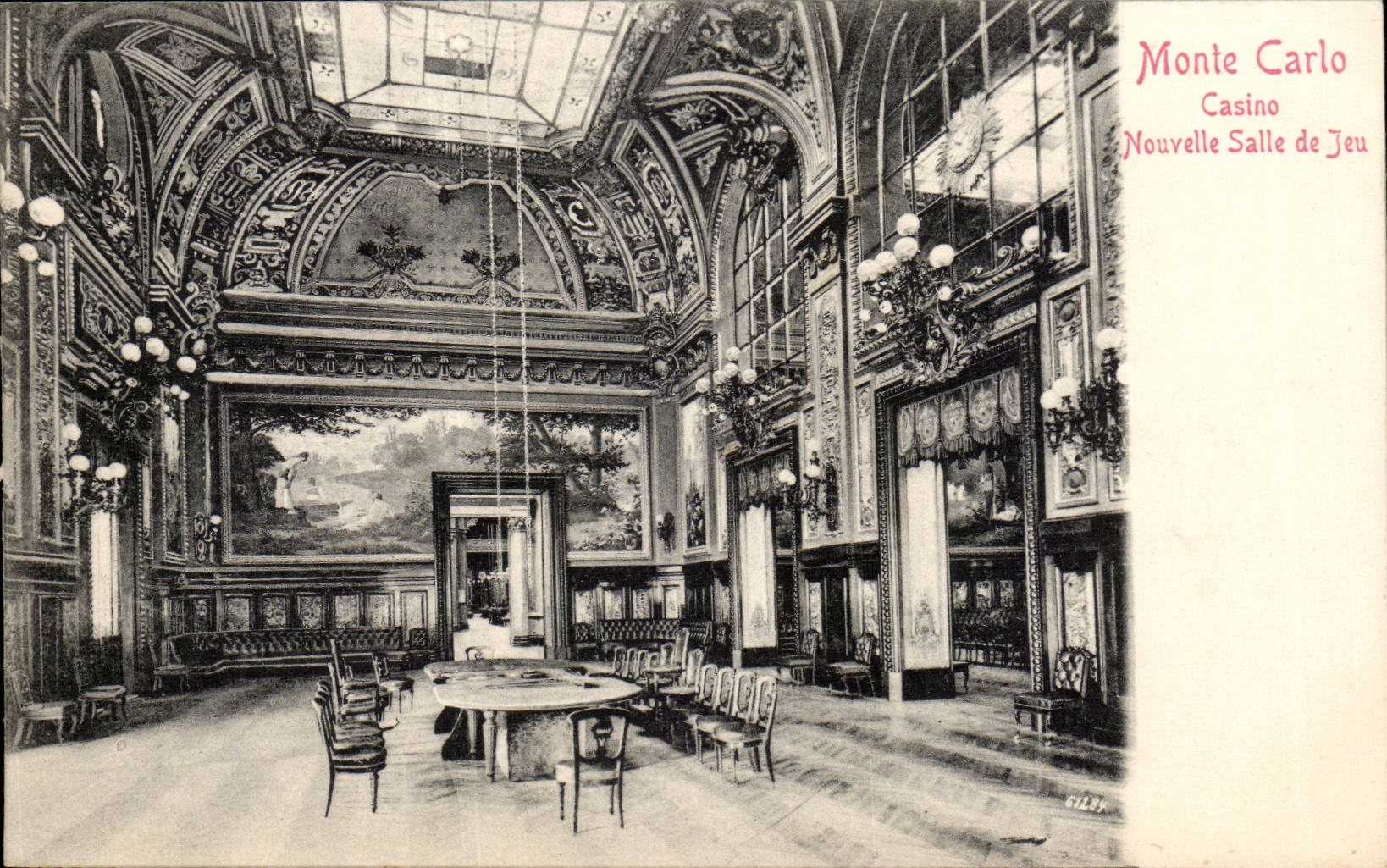 Monte Carlo- Casino Nouvelle Salle de Jeu -CPA