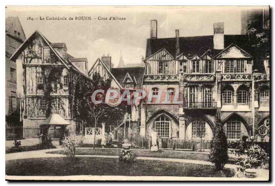 La Cathedrale de Rouen- La Plage -CPA