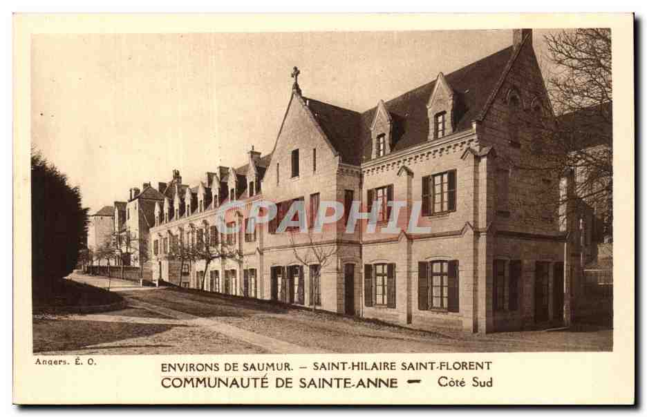 Environs de Saumur-Sant Hilaire Saint Florent- Communaute de Sainte-Anne- Cote Sud-CPA