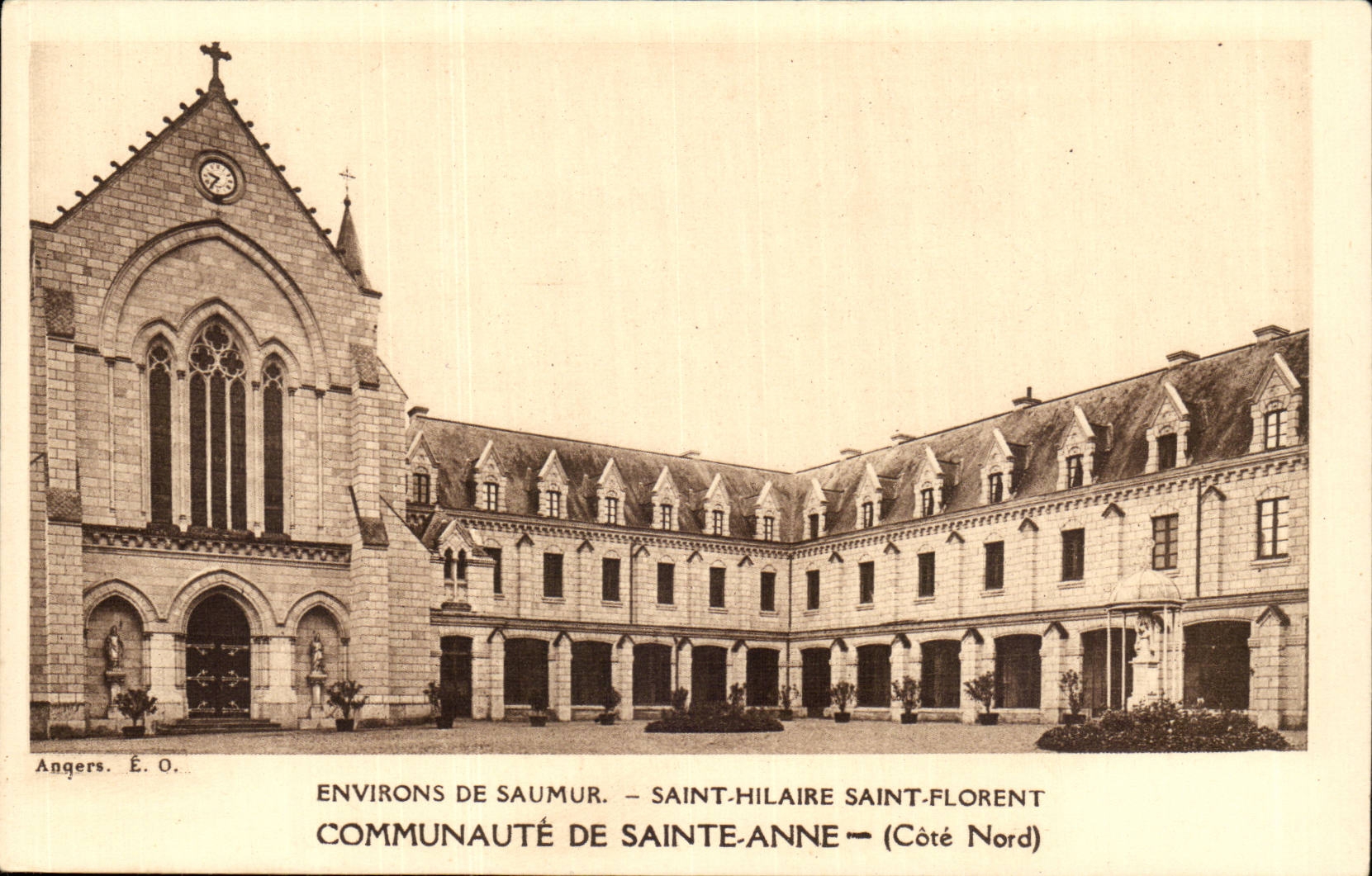 Environs de Saumur-Sant Hilaire Saint Florent- Communaute de Sainte-Anne- Cote Nord-CPA