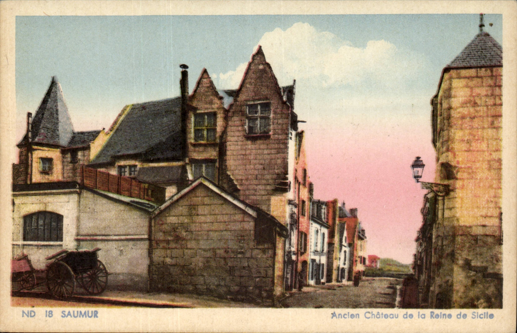 Saumur- Ancien Chateau de la Reine de Sicile -CPA
