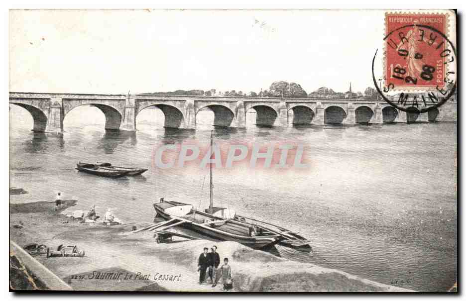 Saumur- Le Pont Cessart-CPA
