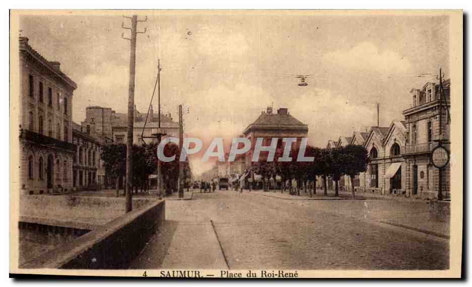 Saumur- Le Grand Pont sur la Loire -CPA