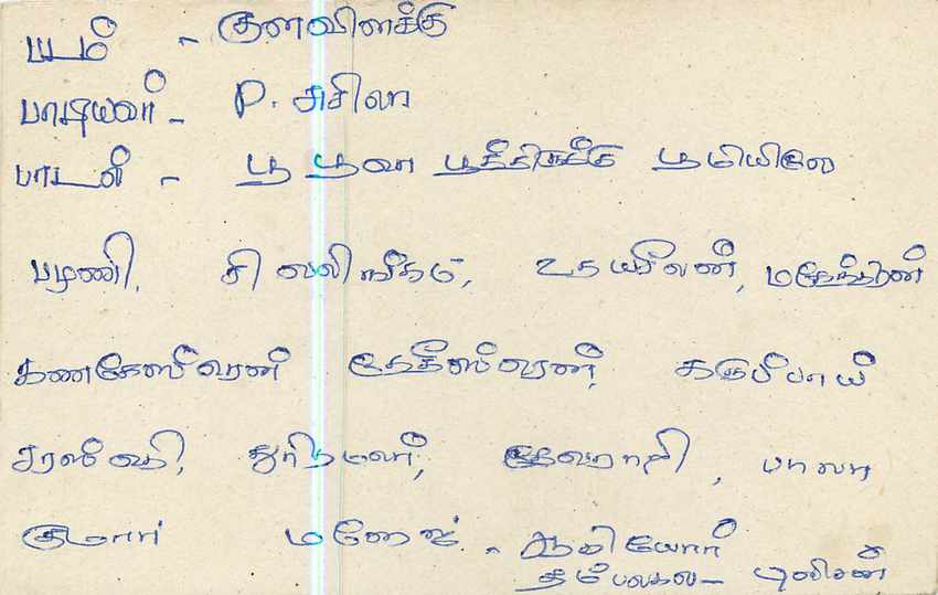 Sri Lanka — Karte mit 75-Cent-Stempel — Verlag Sri Lanka Post — Rückseite