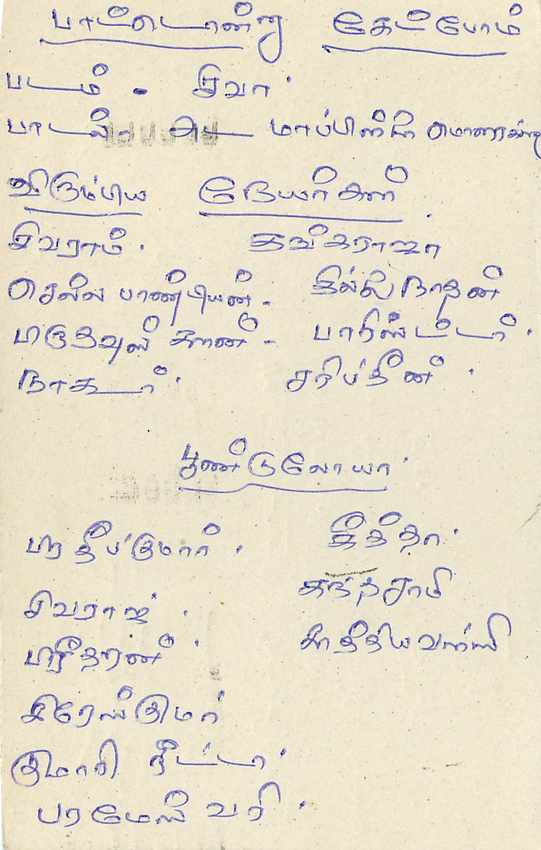 Sri Lanka — Ansichtskarte mit 75-Cent-Stempel — Verlag Sri Lanka Post — Rückseite