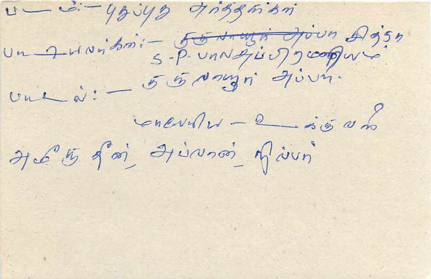 Sri Lanka — carte postale avec timbre de 75 cents — éditeur Sri Lanka Post — Verso