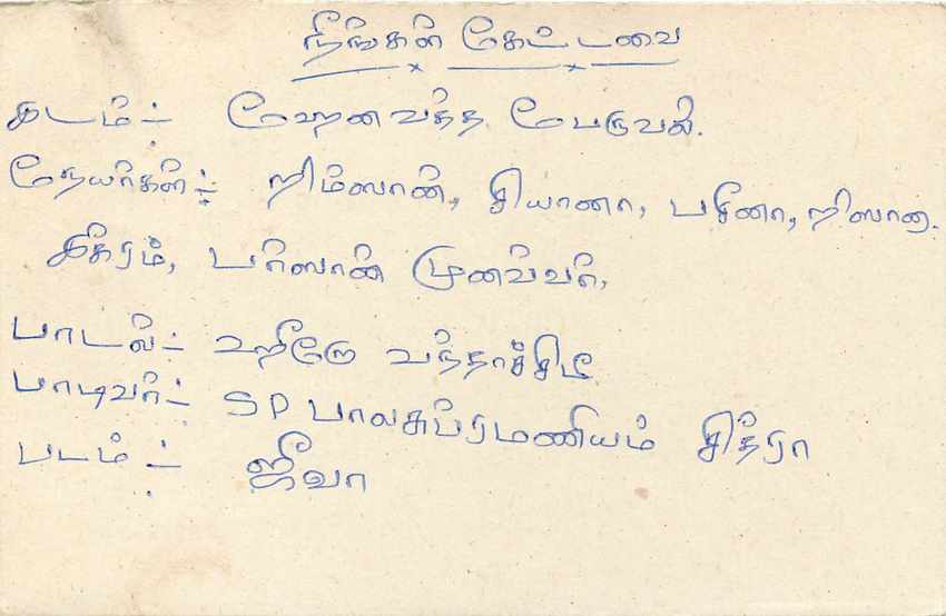 Sri Lanka — carte postale avec timbre 75 cents — éditeur Sri Lanka Post — Verso