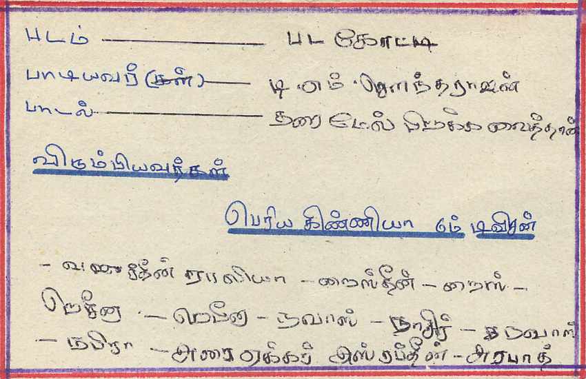 Sri Lanka — carte postale avec timbre de 75 cents — éditeur Sri Lanka Post — Rückseite