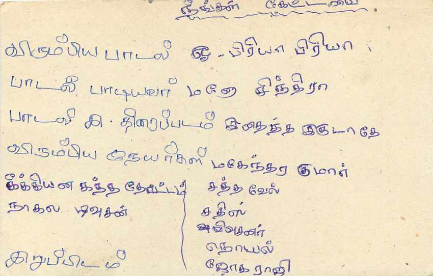 Sri Lanka — carte postale avec timbre 75 rupies — éditeur Sri Lanka Post — Verso