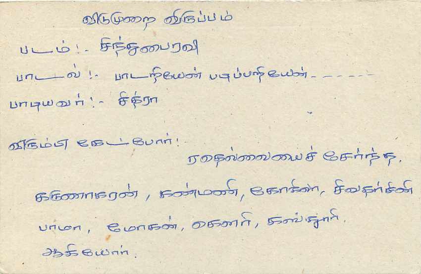 Sri Lanka — Ansichtskarte mit 75-Cent-Stempel — Verleger Sri Lanka Post — Rückseite