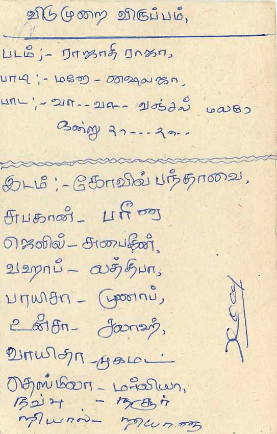 Colombo — carte postale sri-lankaise avec timbre 75 cents — éditeur inconnu — Rückseite