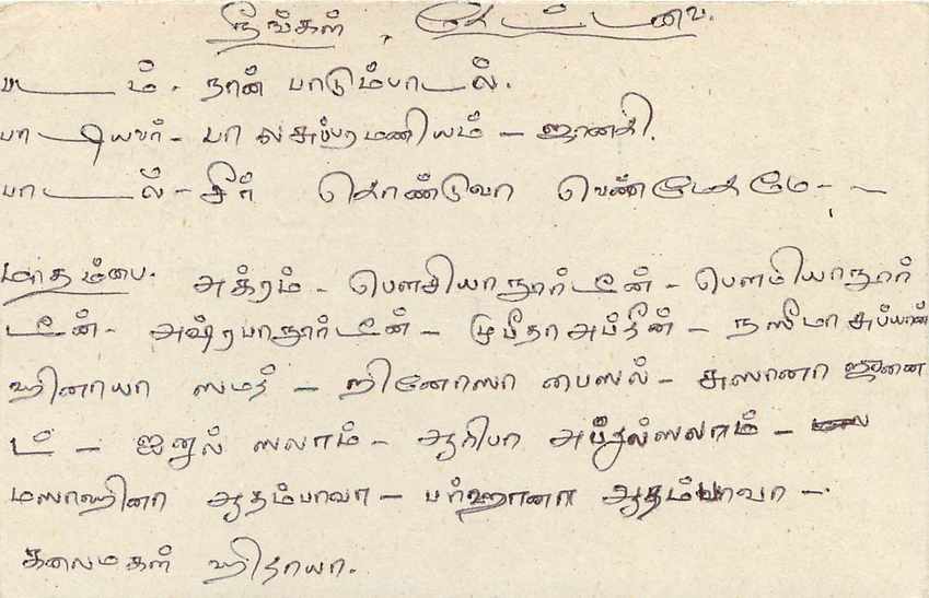 Sri Lanka — carte postale avec timbre 75 cents — éditeur inconnu — Rückseite