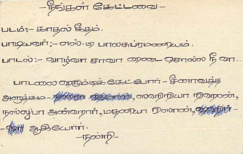 Sri Lanka — carte postale avec timbre de 75 cents — éditeur inconnu — Verso
