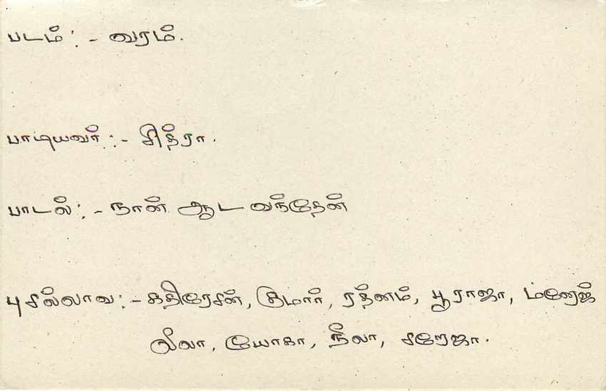 Sri Lanka — carte postale avec timbre 75 roupies — éditeur Sri Lanka Post — Verso