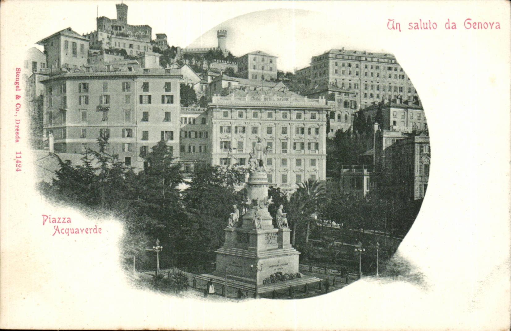 Genova-Genoa- Un saluto da Genova - CPA