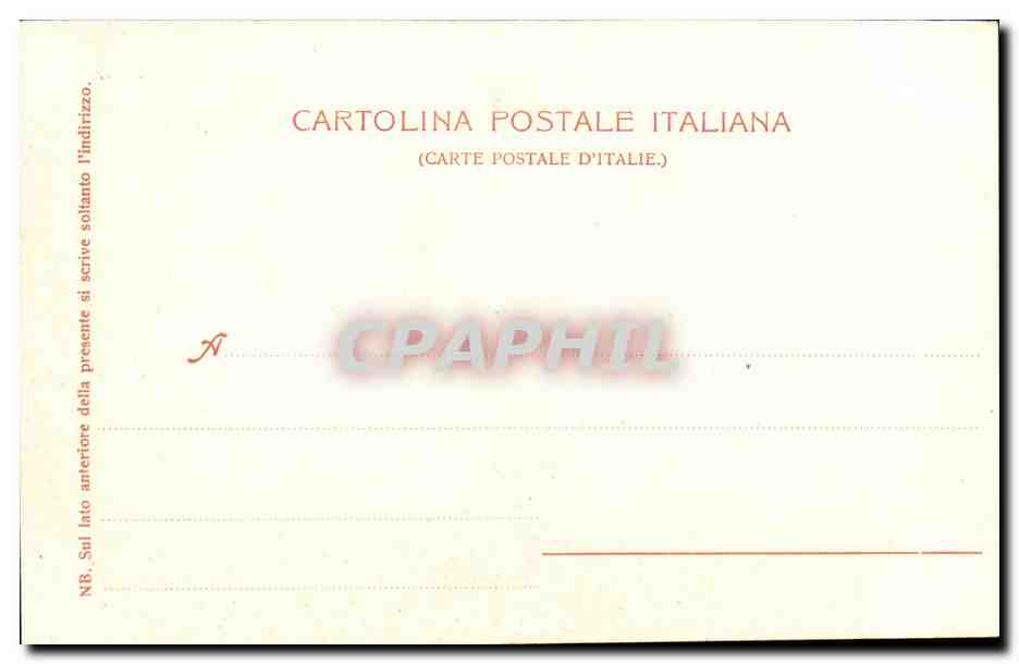 Genova-Genoa-Chiesa della SS Annunziata - CPA — Rückseite