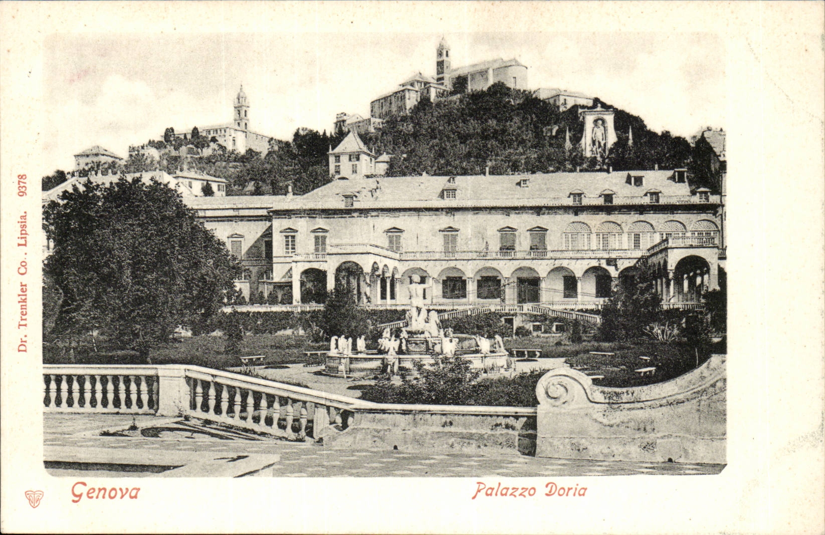 Genova-Genoa- Palazzo Doria - CPA