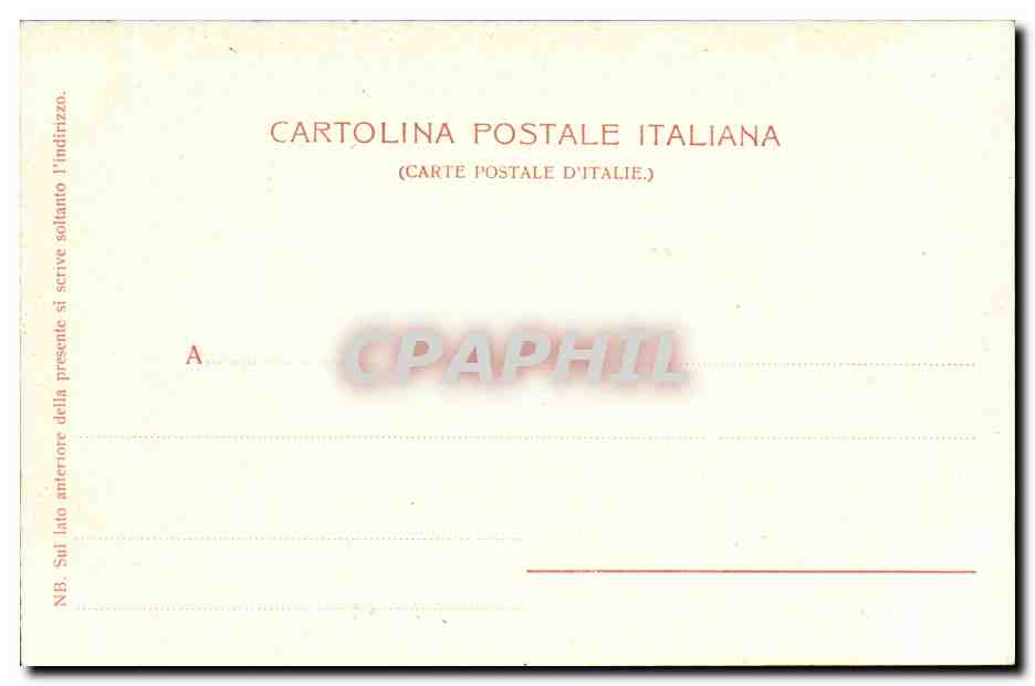 Genova-Genoa- Palazzo Doria - CPA — Rückseite