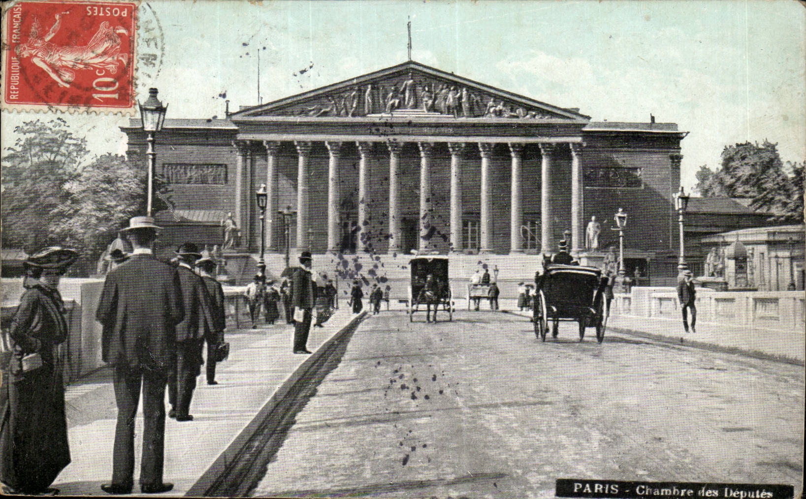 Paris-La Chambre des Deputes-CPA