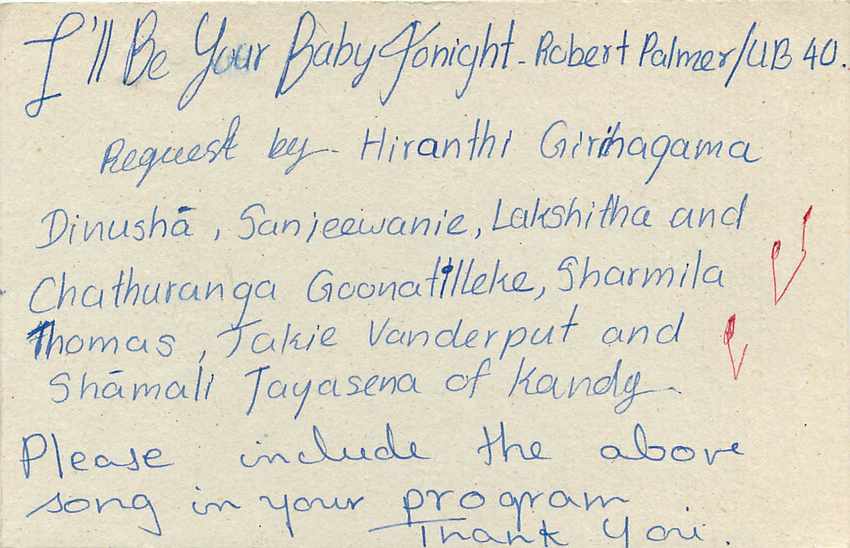 Entier Postal Postal Stationary Sri Lanka Ceylan Lion — Verso