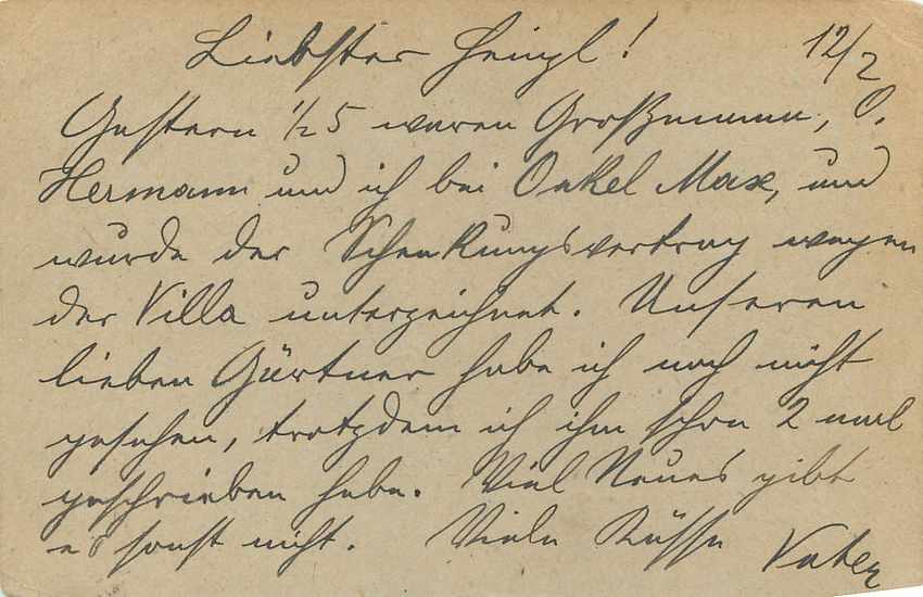 Entier Postal Postal Stationary Feldpost 431  — Verso