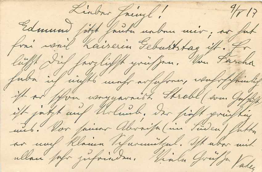Entier Postal Postal Stationary Feldpost 431 Wien — Rückseite