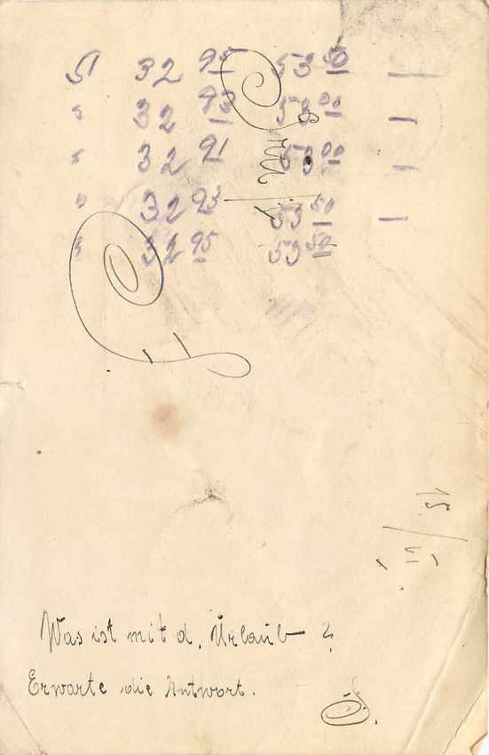 Entier Postal Postal Stationary Feldpost 431  — Rückseite