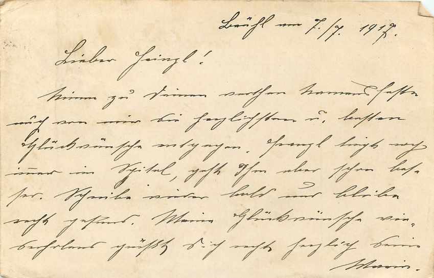 Entier Postal Postal Stationary Feldpost 431 Hinter Bruhl — Verso