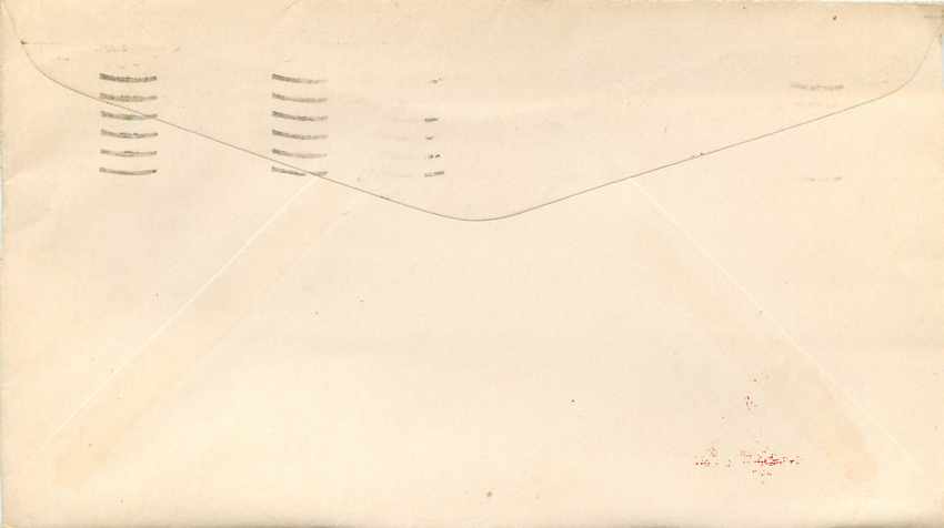 Lettre Cover Militaria 1945 Camp Beale The destroyer Bateau — Back