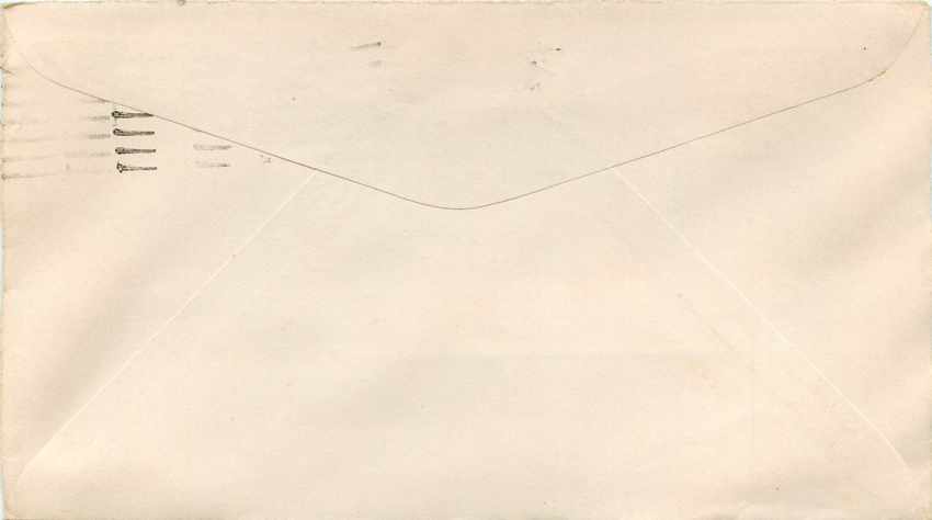 Lettre Cover Militaria 1945 V San Diego Let's keep America Free — Back