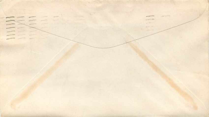 Lettre Cover Militaria 1945 1946 Mortar Chemical Warfare Service Mortier — Back