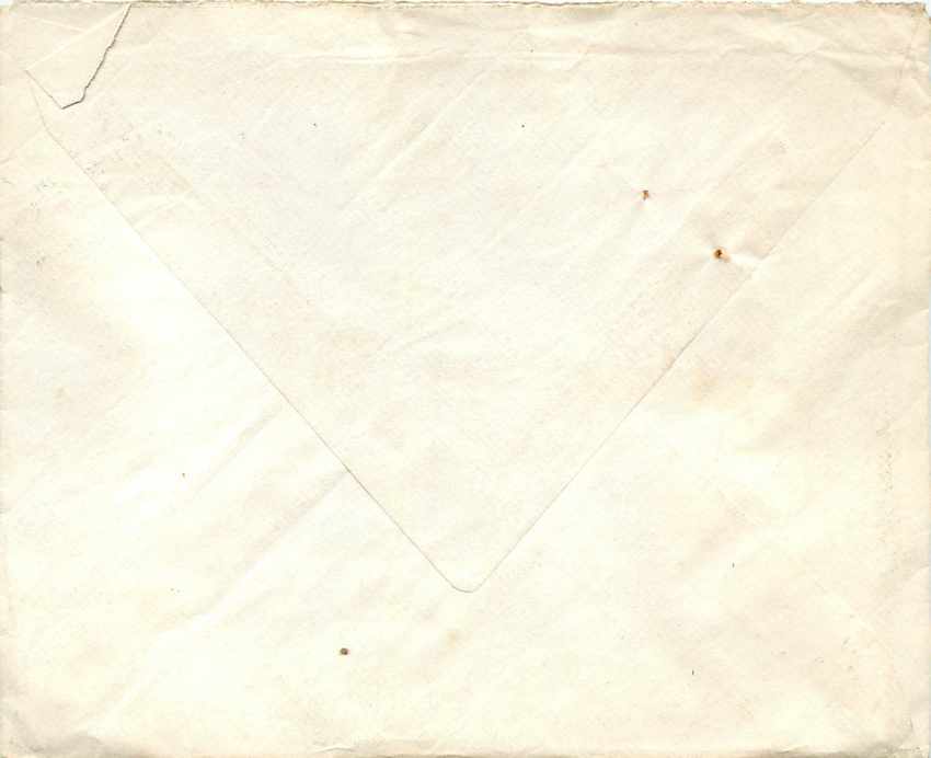 Lettre Cover Militaria 1945 American Postal Service Censored — Back