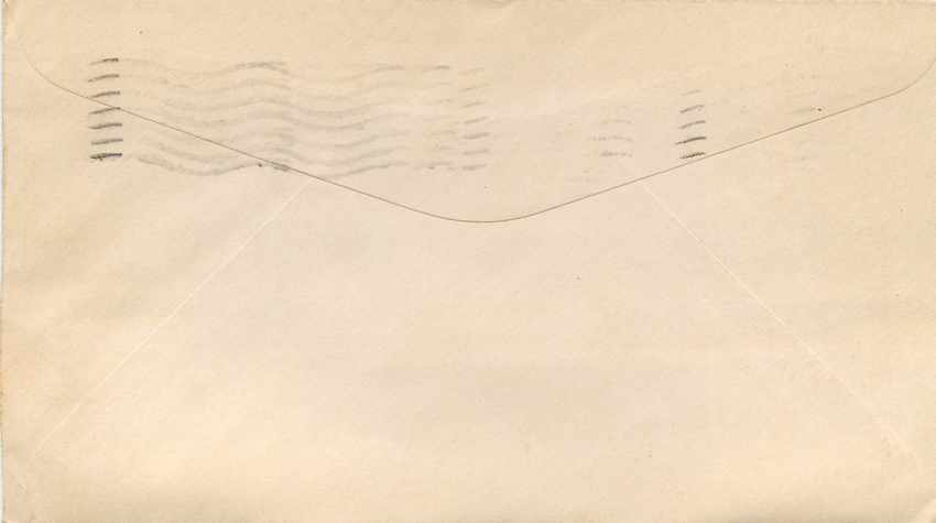 Lettre Cover Militaria 1943 You asked for my picture Camp Roberts — Back