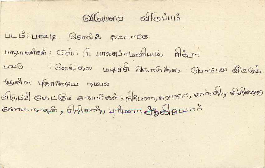 Sri Lanka — carte postale avec timbre 75 cents — éditeur Sri Lanka Post — Verso