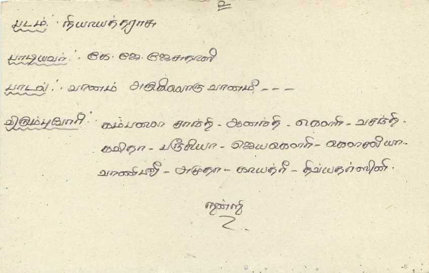 Ceylan — carte postale avec timbre 75 roupies — éditeur Sri Lanka — Rückseite