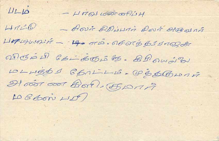 Sri Lanka — Ansichtskarte mit 75-Cent-Stempel — Verlag Sri Lanka Post — Rückseite