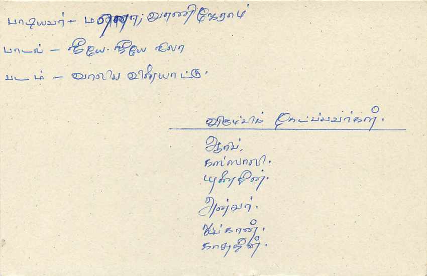 Sri Lanka — carte postale avec timbre 75 cents — éditeur Sri Lanka Post — Verso