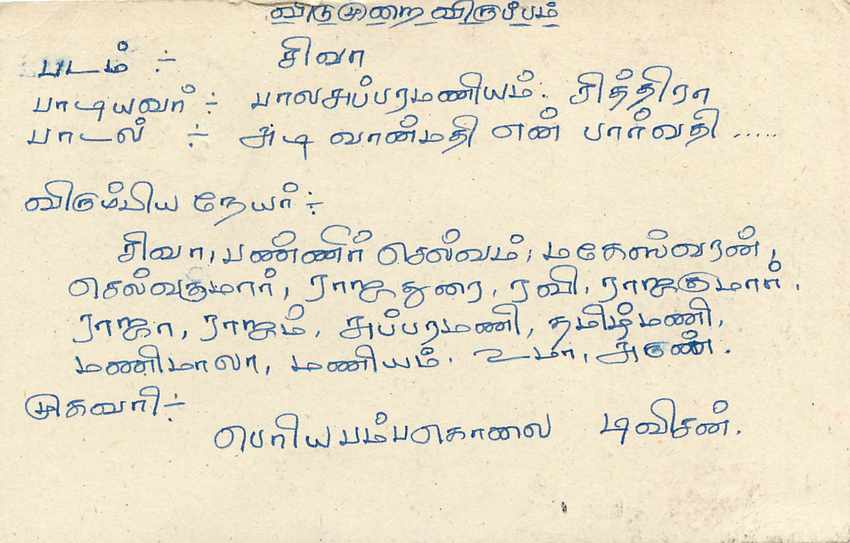 Sri Lanka — Ansichtskarte mit 75-Cent-Stempel — Verlag nicht sichtbar — Rückseite