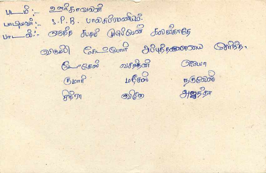 Sri Lanka — Karte mit 75-Cent-Stempel — Verlag Sri Lanka Post — Rückseite